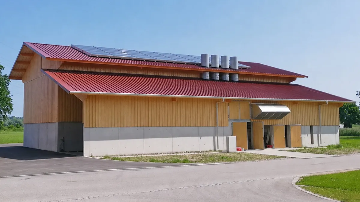 Infotag Solare Trocknung - Solare Prozesswärme live bei Josef Weber in Schechen erleben