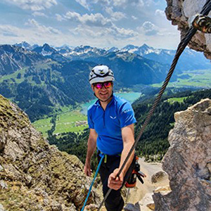 Markus Gretschmann, Hütten- und Wegewart der Augsburger Hütte