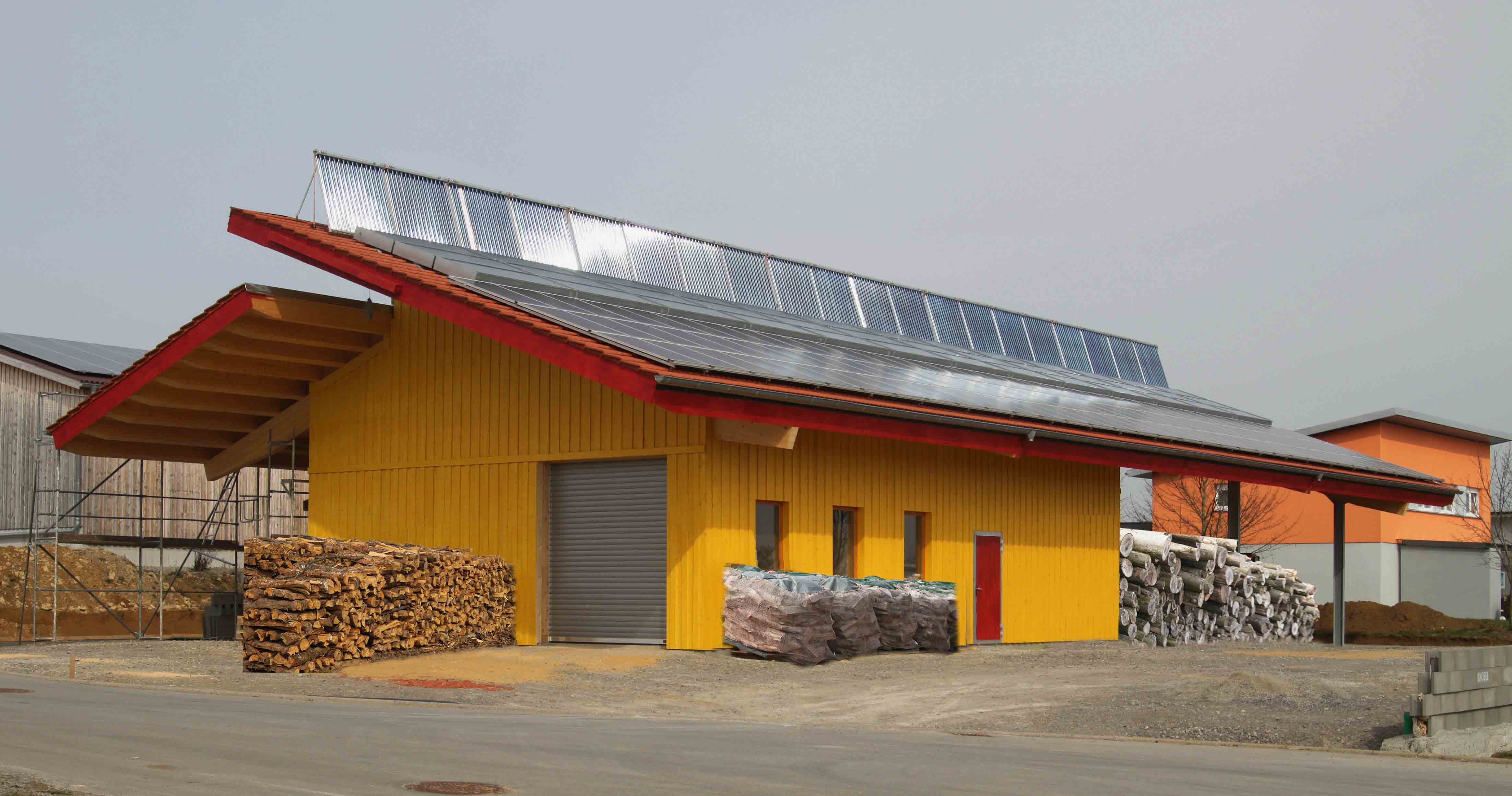 2015 Holzwurm Trocknung GRAMMER Solar 98qm